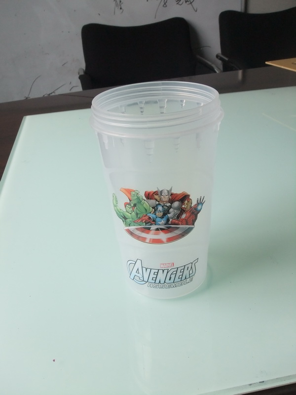 圓錐杯子局部熱轉印